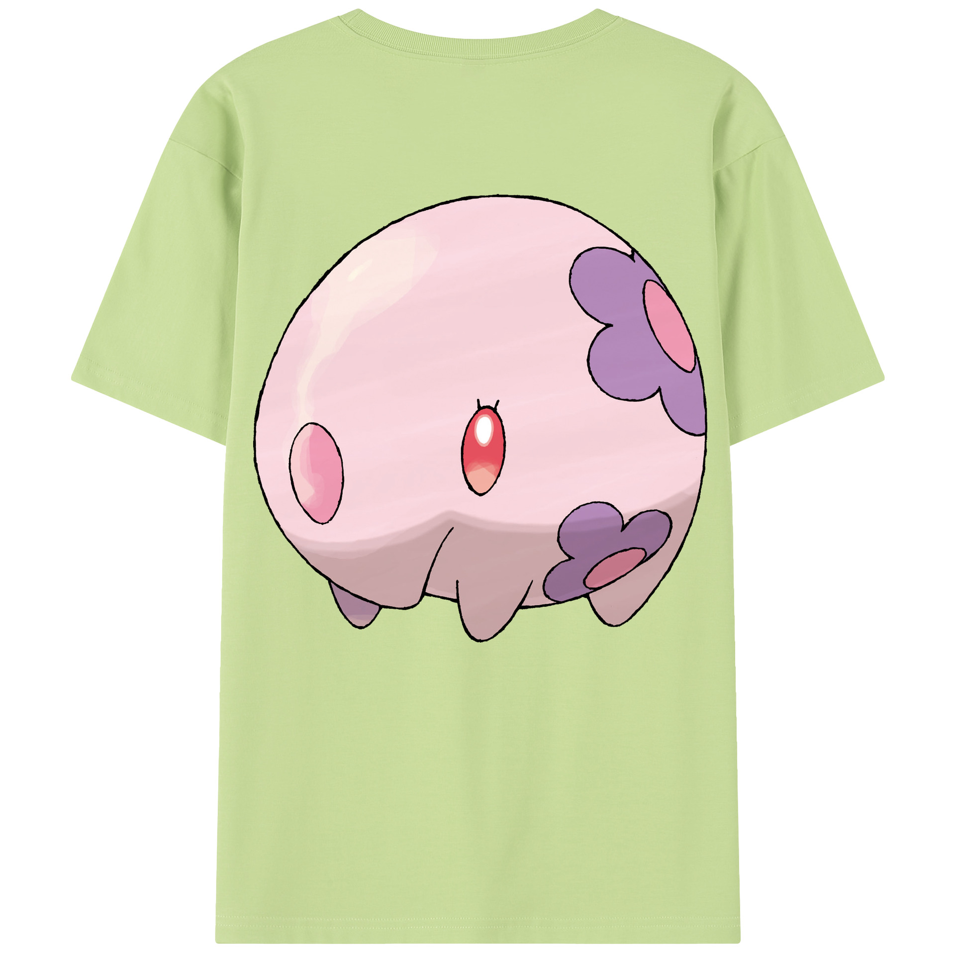 （画像用） ポケットモンスター Pokémon 綿100％半袖Tシャツ（背面プリント）